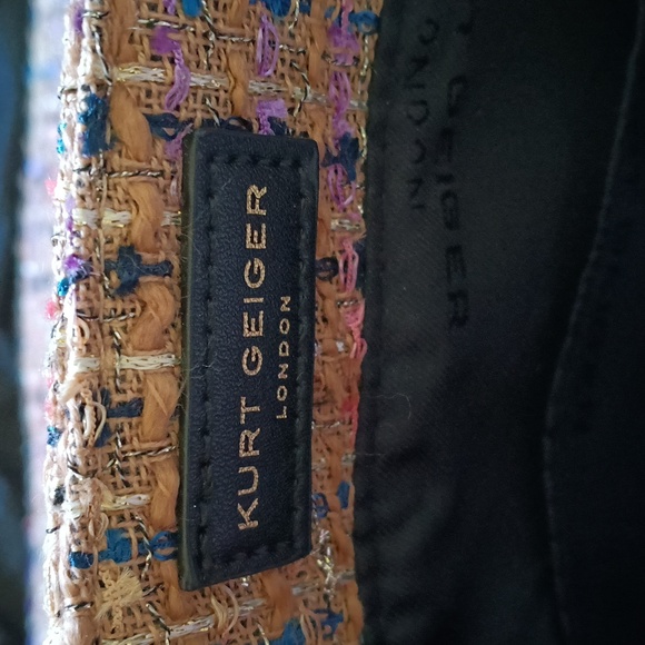 Kurt Geiger Multicolor Tweed Shoulder Bag - Picture 11 of 11